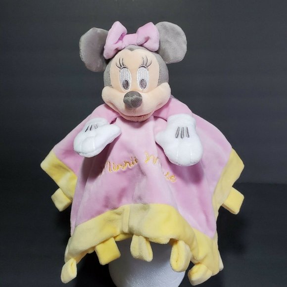 Disney Accessories Disney Parks Minnie Mouse Lovey Security Blanket Poshmark